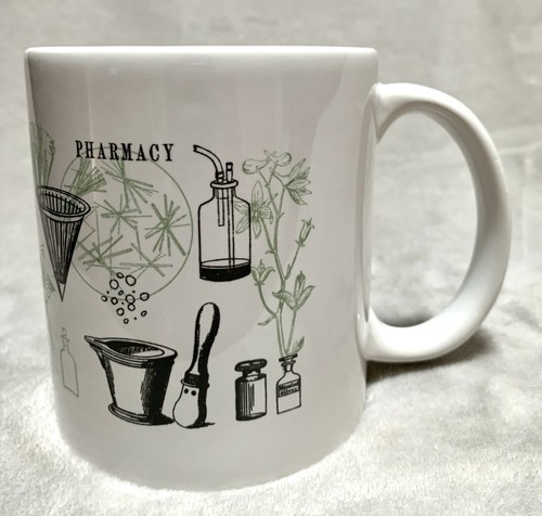 NEW Pharmacist's Retro/Antique Tools Large 18oz White Ceramic Coffee Mug - Picture 6 of 14