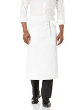Unisex Adult Two-pocket Apron White One Size US
