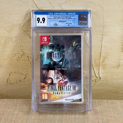 Final Fantasy VII & VIII Twin Pack – CGC 9.9 A++ – Sealed – Switch