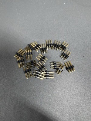 500 PCS 2-Pin 2.54mm Male Pin Header Gold Plated Through Hole PCB Connector