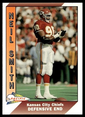 1991 Pacific Neil Smith Kansas City Chiefs #220