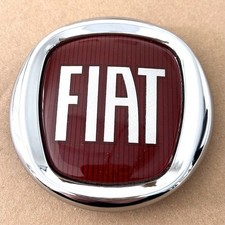 95mm Emblem Für Fiat Logo Plakette Kühlergrill Grande Punto 500 Panda NEU