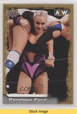 2022 Upper Deck AEW All Elite Wrestling Gold Penelope Ford #21 READ 09q5