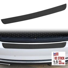 Car Rear Bumper Guard Protector Anti-Collision Patch Anti-Scrape Black