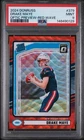 2024 PANINI DONRUSS OPTIC PREV-RED WAVE #379 DRAKE MAYE ROOKIE RC PSA 9