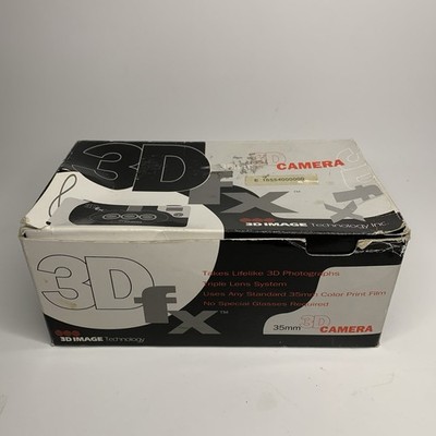 ImageTech 3D FX 35mm Camera 3D Image Technology w/Built In Flash