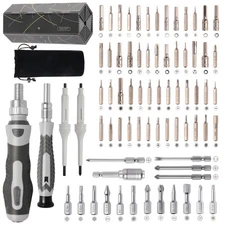 73 in 1 Magnetic Screwdriver Set, DIY Ratchet Precision Screwdriver Set, Prec...