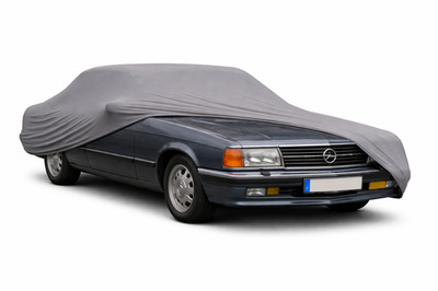 Full Garage Indoor Stretch Cover Car Cover For Opel Senator A Gray