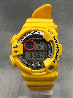 CASIO G-SHOCK FROGMAN DW-9900GF-9JF Yellow Quartz Men's Wristwatch