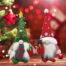 2PCS Christmas Gnome Plush San…