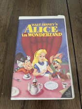 Walt Disney's Alice In Wonderland The Classics Black Diamond #036 VHS