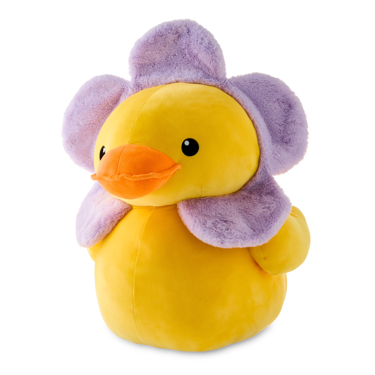 Way To Celebrate Large Flower Duck Plush Purple And Yellow 22