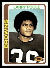 1978 Topps #184 Larry Poole Near Mint+ Browns
