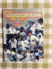 2001 American League Division Series Yankees vs. As Program Unscored