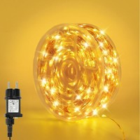 Lichterkette Kupferdraht 10M Warmweiß Lichterkette Innen Mit Stecker