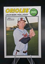 Jackson Holliday 2026 Topps Heritage Banner Variation SP Orioles #218