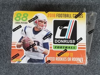 Donruss Football 2018 EMPTY Retail Blaster Box NO CARDS Tom Brady