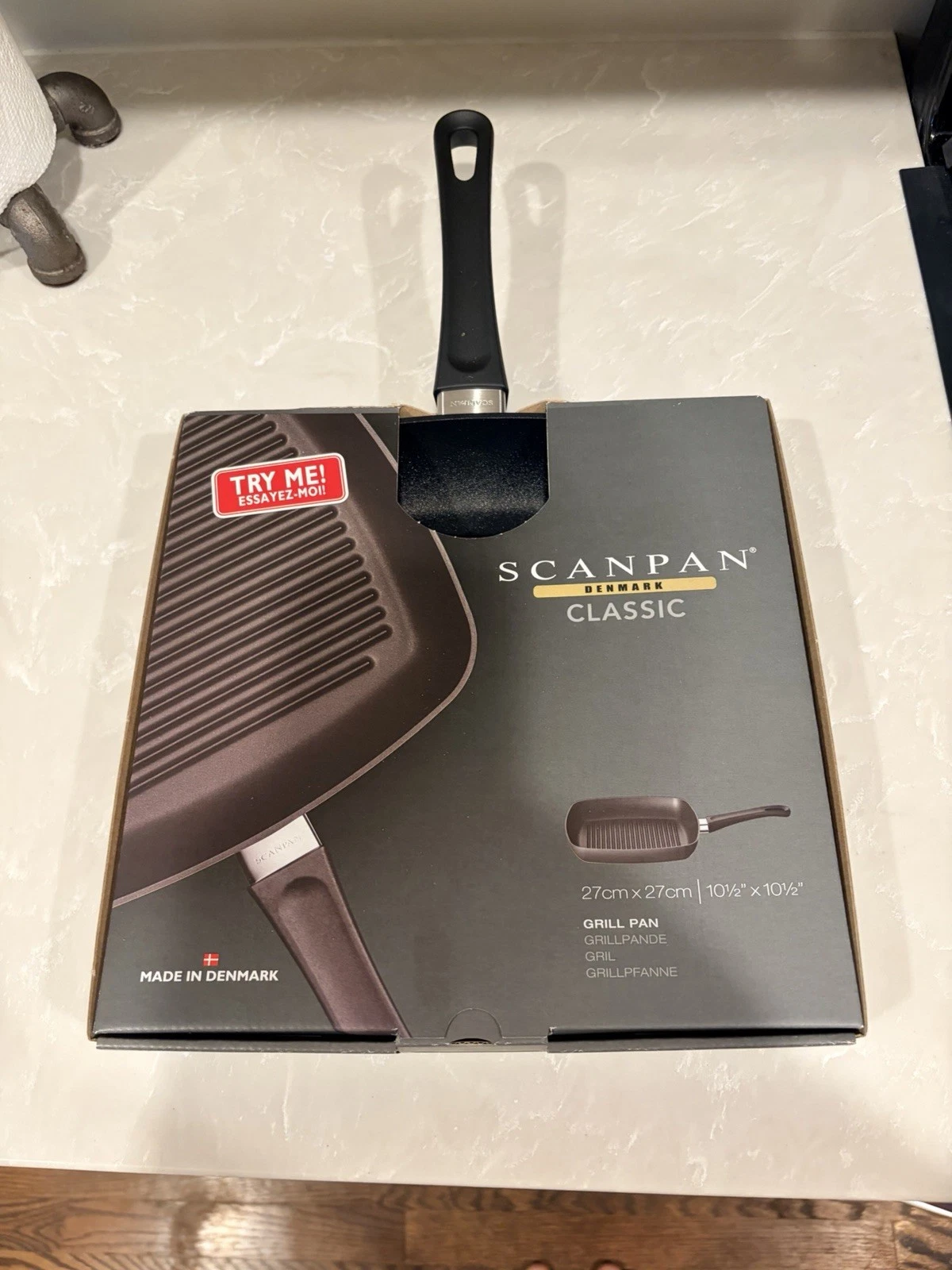 SCANPAN Classic Nonstick Square Grill Pan, 10.5 Inch * NEW *