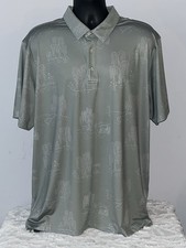 CHUBBIES MENS GOLF COURSE WILLOW PERFORMANCE SHORT SLEEVE POLO SHIRT SMALL NWT