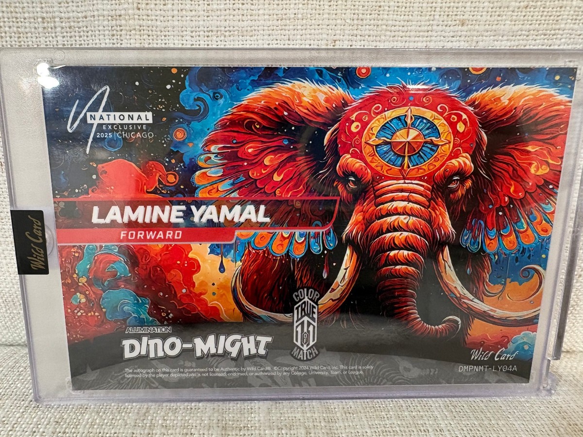 Lamine Yamal TRUE 1/1 Auto 🔥 Mammoth Color Match Spain RC Factory