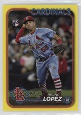 2024 Topps Series 2 Yellow Irving Lopez #573 0jk3