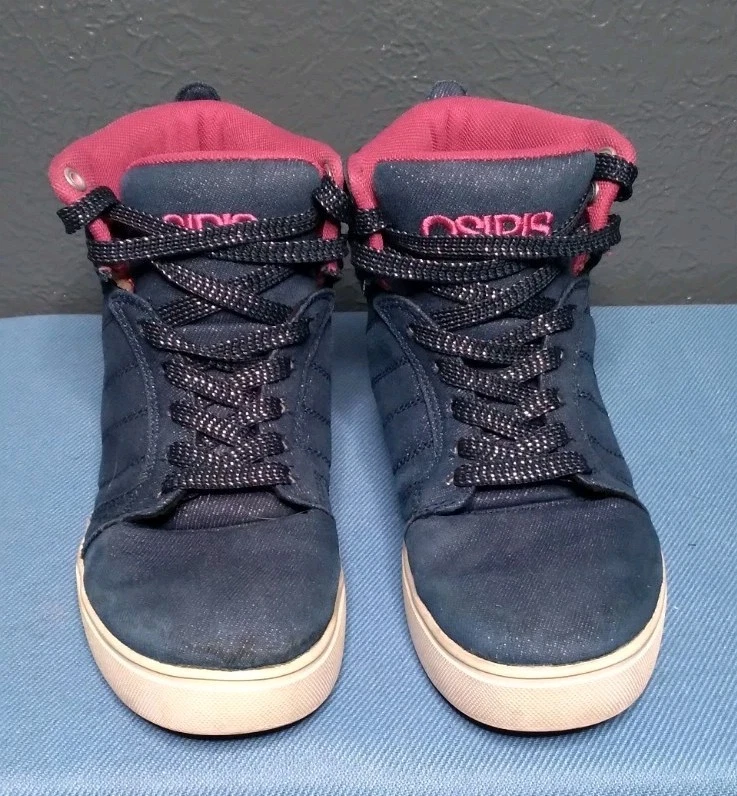 Osiris Kids обувь размер 4 М высоты верхнего джинсовой ткани Q1611125-Y девочек коньков кроссовок - Изображение 2 из 4