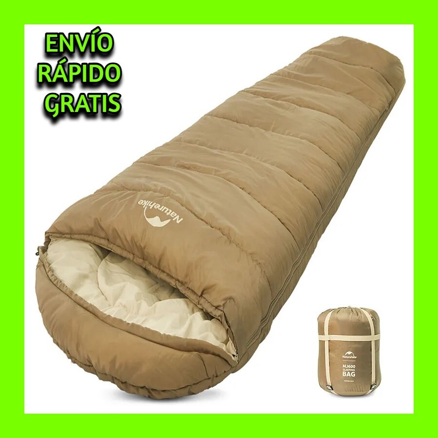 Saco de Dormir Acampar Ultraligero Pluma De Algodón Adulto Invierno Senderismo