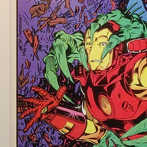 Iron Man 237 NM- NEWSSTAND 1st appearance of Mr Metzger Marvel Comics 1988 - Picture 4 of 12