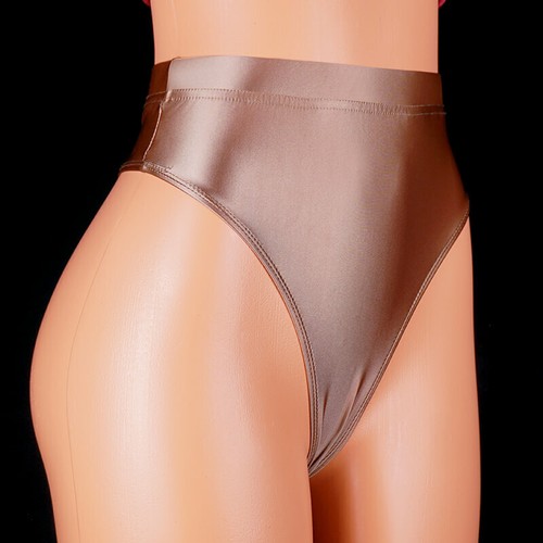 Women Silky Shiny Stretch G-string Lingerie Thong Panties Briefs Underwear M-XXL - Picture 27 of 30