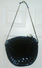 Stefano, 100% Leather, Cross Body, Patent Leather, Handbag.
