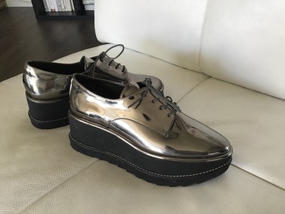 stuart weitzman platform oxfords