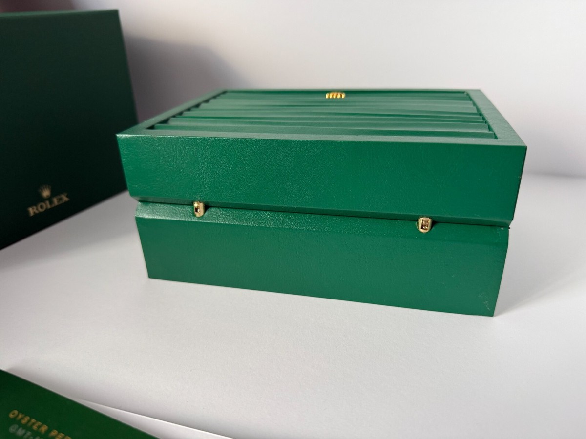 Medium Rolex Box (Green on Green) ref : 53491.02 Replacement