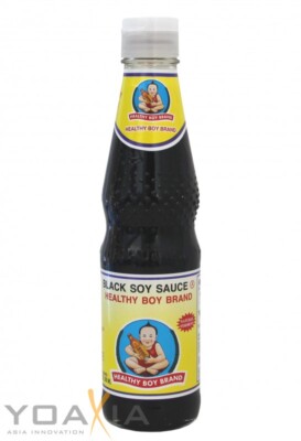 HEALTHY BOY BRAND Dunkle Sojasauce 300ml | Black Soy Sauce natural ferment