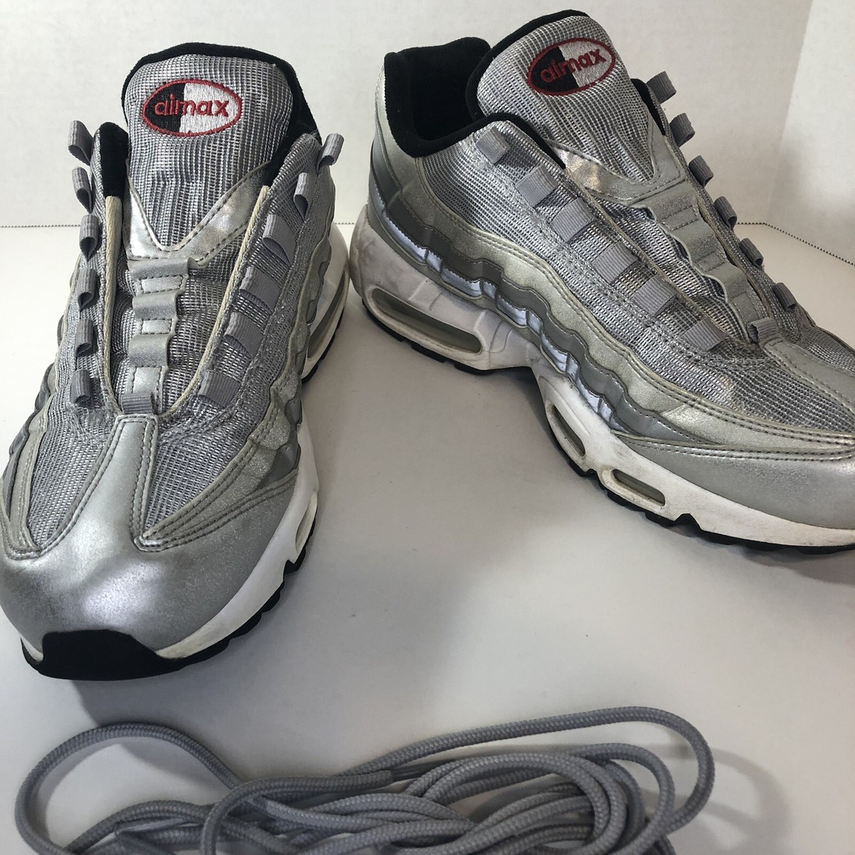 Nike Air Max 95 Premium QS Silver Bullet Size 11 918359-001 Nike Air Max 95 Premium QS Silver Bullet Size 11 918359-001