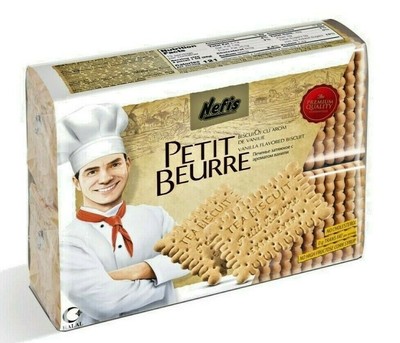 Печенье petit beurre песочное со вкусом ванили 370г (4840266003812)