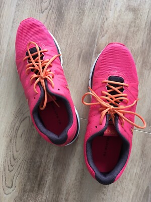 ASICS Gel-Elate  SNEAKER TURNSCHUHE TRAININGSSCHUHE pink orange Damen 38 NEU