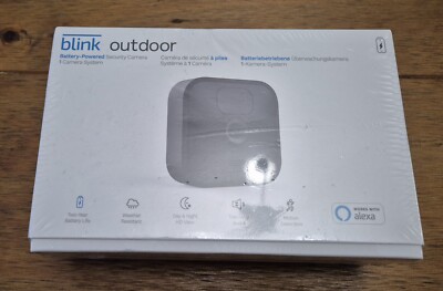 Blink Outdoor Wireless Überwachungskamera 1-Kamera System mit Sync Modul
