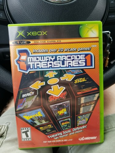 Midway Arcade Treasures Xbox Game Complete Registration & Manual Ships Today - Picture 2 of 3