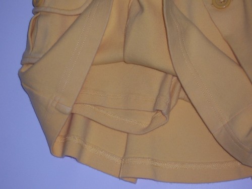 Gymboree girls "FASHIONABLE FOX" sz 7 SKORT... YELLOW...DARLING - Picture 3 of 3