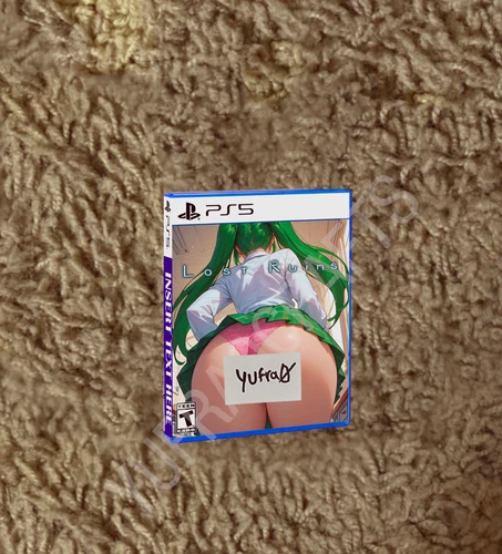 Lost Ruins PS5 CUSTOM COVER ART & CASE ONLY - NO GAME