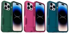 OtterBox iPhone 14 Pro Commuter Series Case, Green, Pink or Blue