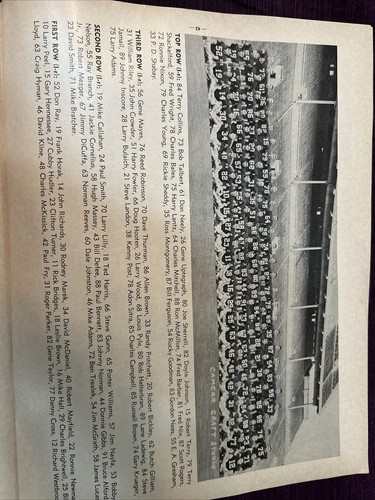 Vintage TCU v Arkansas Football Program-October 1, 1966 EX/NM Condition - Picture 6 of 7