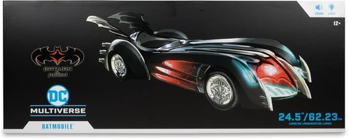 DC Multiverse Batmobile Batman & Robin 24.5in Long Vehicle with Lights and Sound - Picture 9 of 12