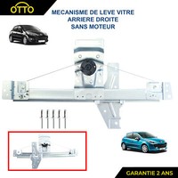 Mechanismus Elektrischer Fensterheber Hintere Recht Nuckel FüR 207 - 9224A8