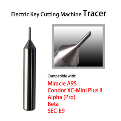 Cone Key Tracer Point Compatible with Condor SEC-E9 Miracle A9S for Locksmith
