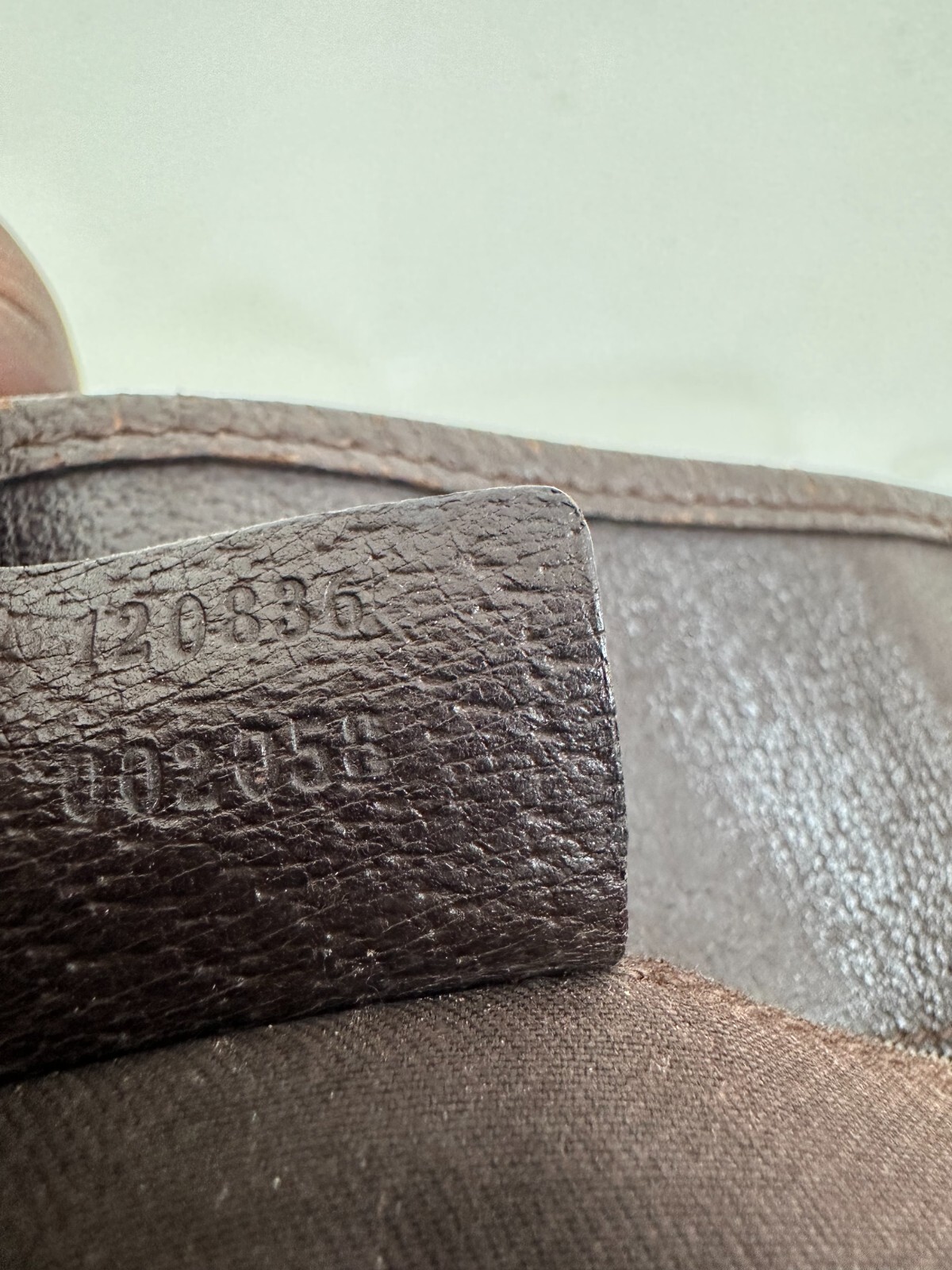 GUCCI Monogram Large Eclipse Tote Dark Brown - image 7