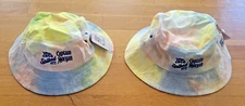 Captain Morgan Two Bucket Hats Caps Vita Coco LIMITED EDITION NEW PROMO Tie-Dye