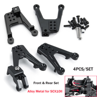Aluminum Front & Rear Shock Tower For Axial SCX10II 90046 1/10 RC Crawler – Upgrade Part