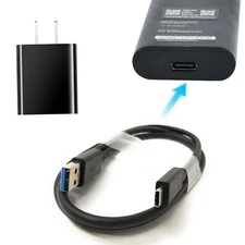 For Samsung Smart Tv Solar Remote Control Charger Cord USB adapter   Power Plug