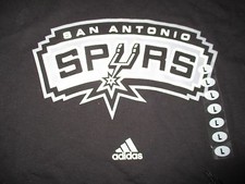 Adidas SAN ANTONIO SPURS LG T-Shirt w/ Tags